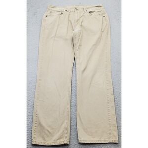 Levi's 559 Jeans Mens 34x30 Tan Denim White Tab Streetwear 5-Pocket Straight Leg